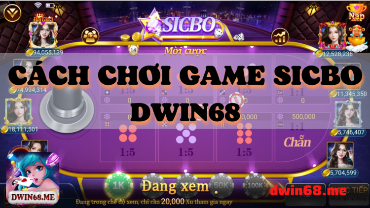 Sicbo DWIN68, Game dwin68